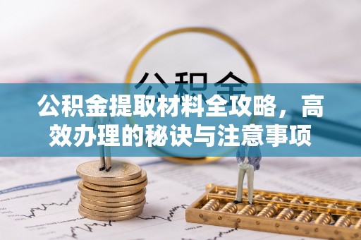 河北公积金提取材料全攻略，高效办理的秘诀与注意事项