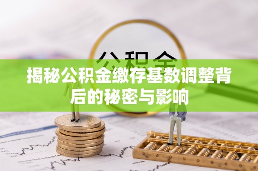 河北揭秘公积金缴存基数调整背后的秘密与影响