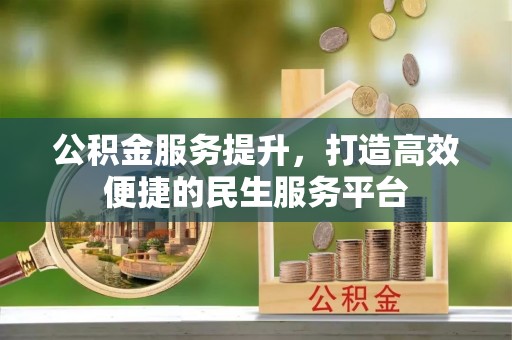 河北公积金服务提升，打造高效便捷的民生服务平台