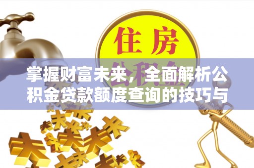 河北掌握财富未来，全面解析公积金贷款额度查询的技巧与策略