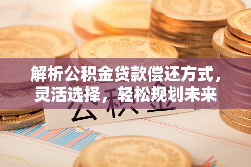 河北解析公积金贷款偿还方式，灵活选择，轻松规划未来