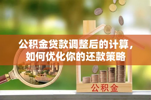 河北公积金贷款调整后的计算，如何优化你的还款策略