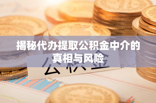 河北揭秘代办提取公积金中介的真相与风险