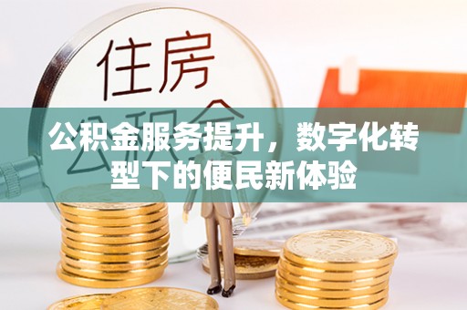 河北公积金服务提升，数字化转型下的便民新体验