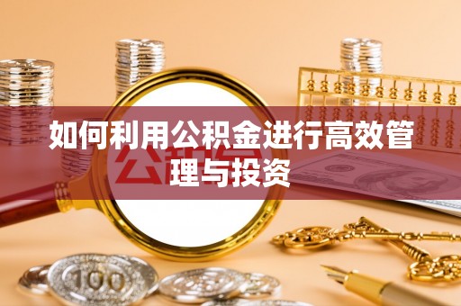 河北如何利用公积金进行高效管理与投资